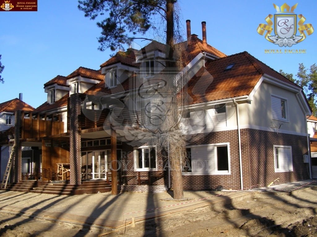 Плитка Cloud Brown Duro Будинок с. Конче-Заспа Фото 1