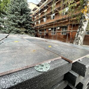 Плитка Piatto red та Scandiano brown Бізнес центр м. Київ Фото 10