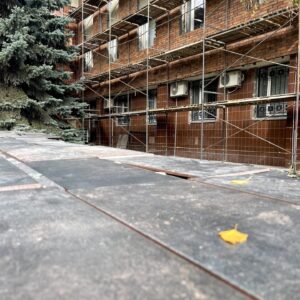 Плитка Piatto red та Scandiano brown Бізнес центр м. Київ Фото 9