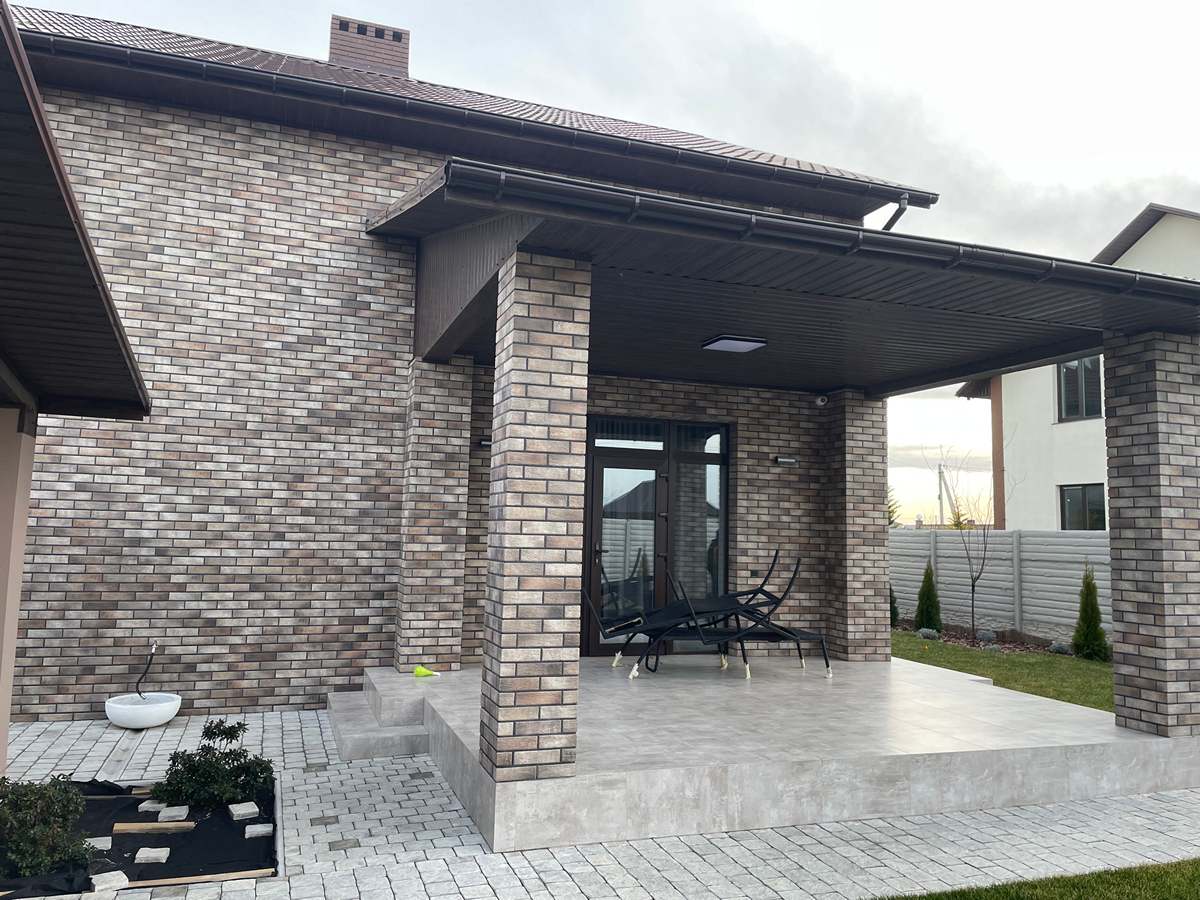 Плитка loft brick pepper Будинок м. Чорноморськ Фото 6
