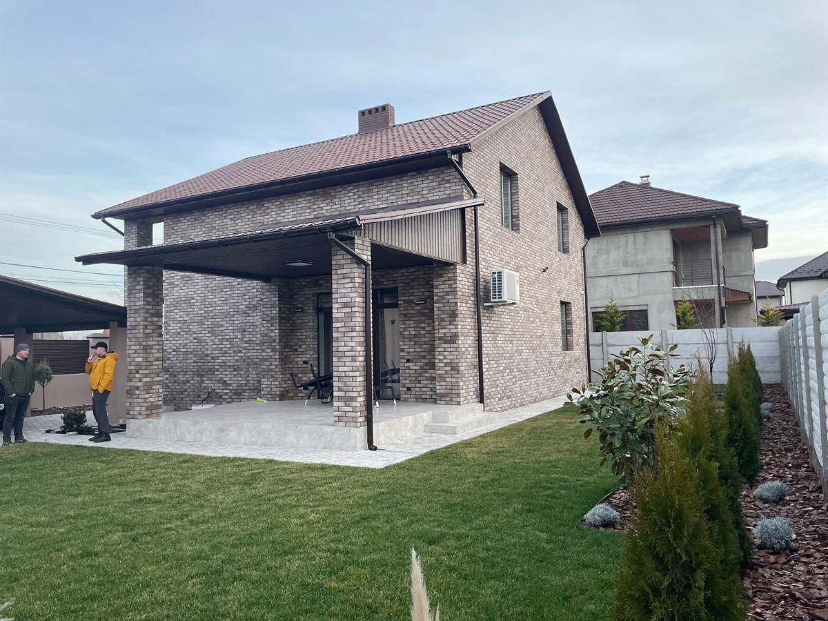 Плитка loft brick pepper Будинок м. Чорноморськ Фото 2