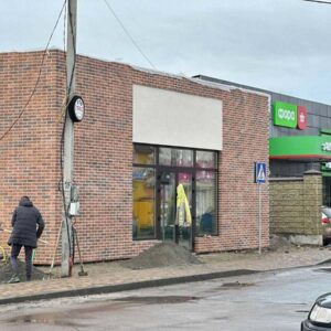 Плитка loft-brick-chili Торгівельний центр с. Козин Фото 4