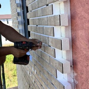 Плитка Loft Brick Salt Будинок с. Шпитьки Фото 6