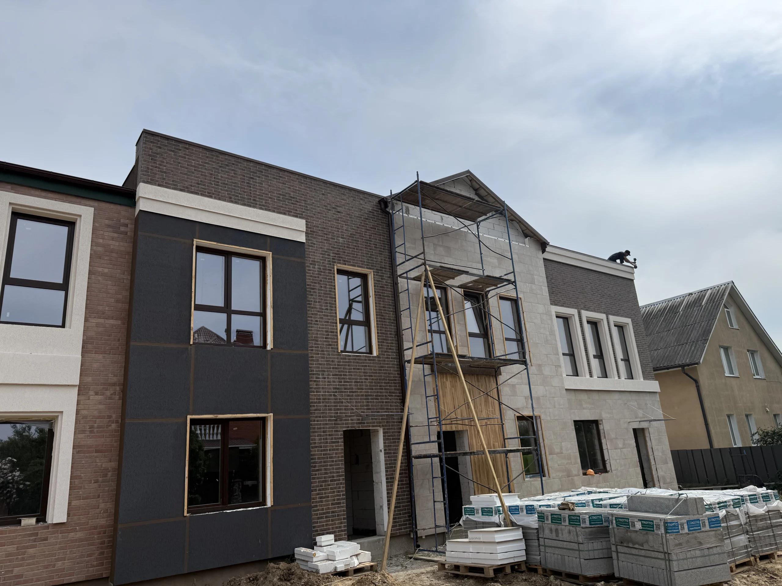 Плитка Klinker Brick White Котедж Киівська обл. Святопетрівське Фото 9