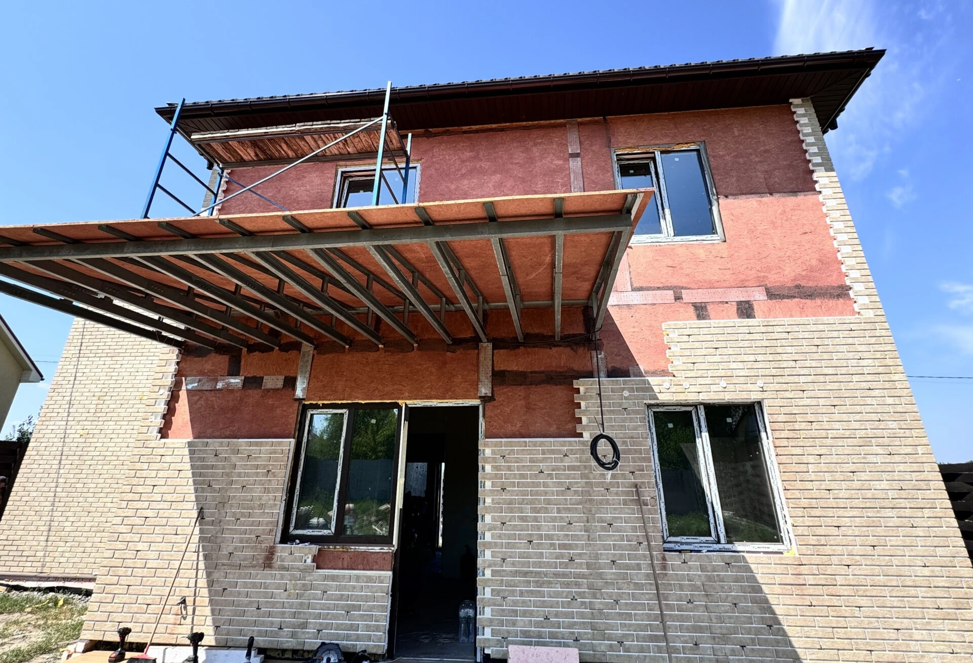 Плитка LOFT BRICK SALT Будинок с. Шпитьки, Київська обл. Фото 1