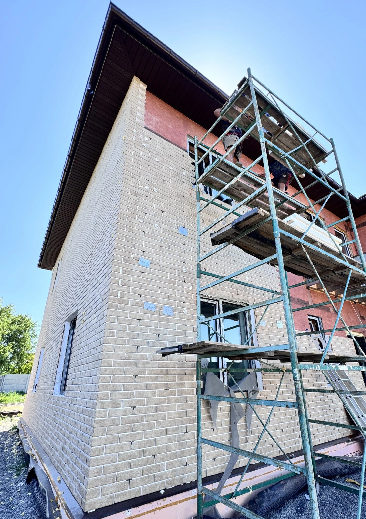 Плитка LOFT BRICK SALT Будинок с. Шпитьки, Київська обл. Фото 6