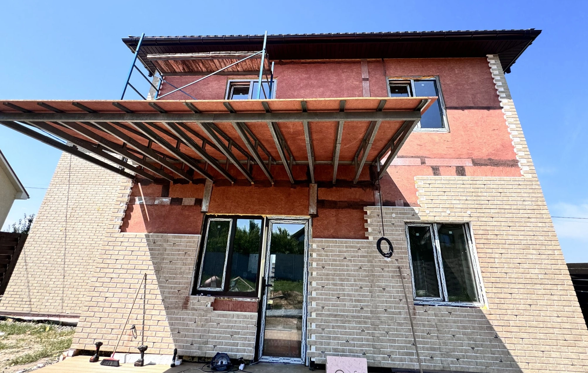 Плитка LOFT BRICK SALT Будинок с. Шпитьки, Київська обл. Фото 8