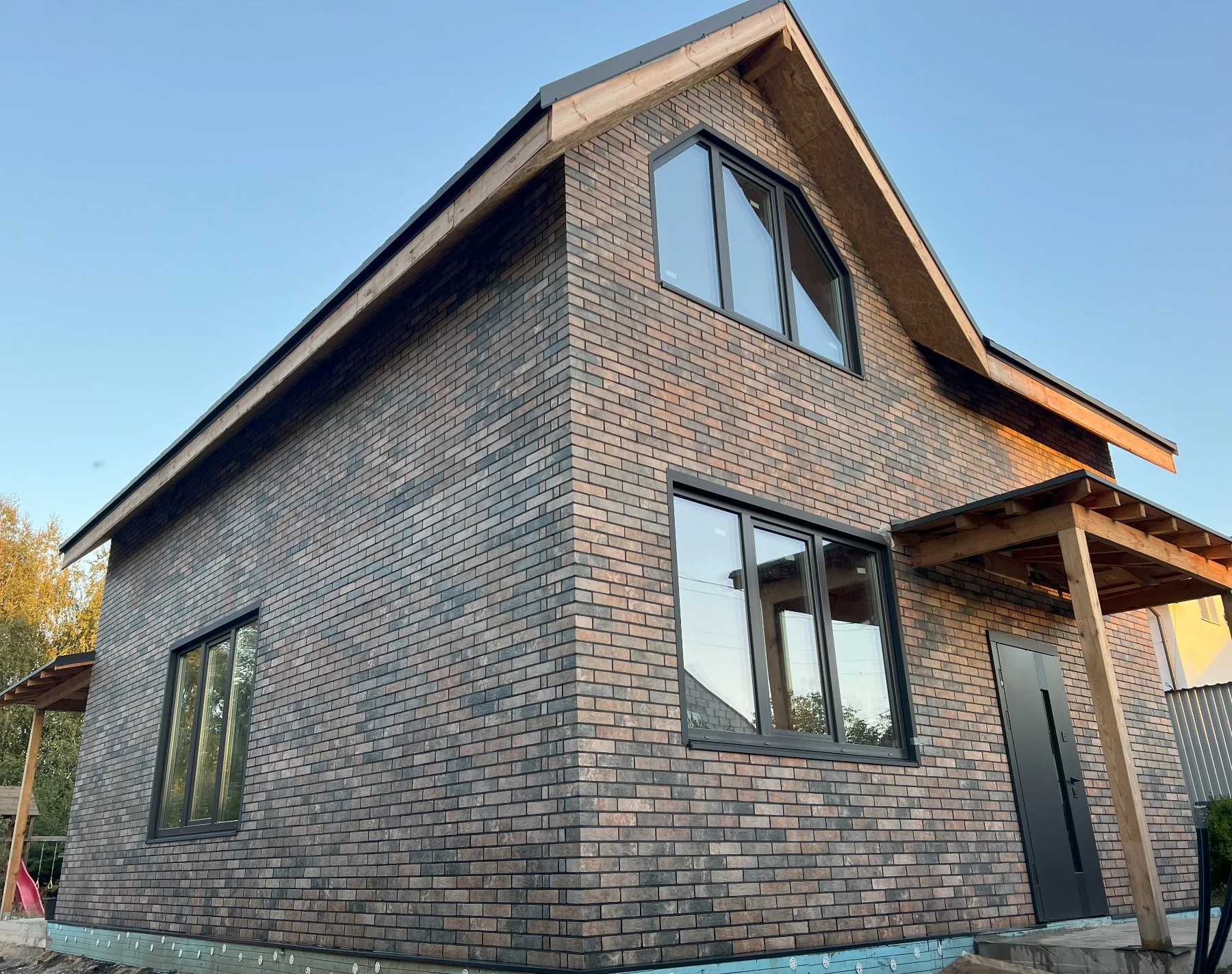 Плитка Klinker-Brick-OrangeПроєкт – 523 Будинок Київська обл 4