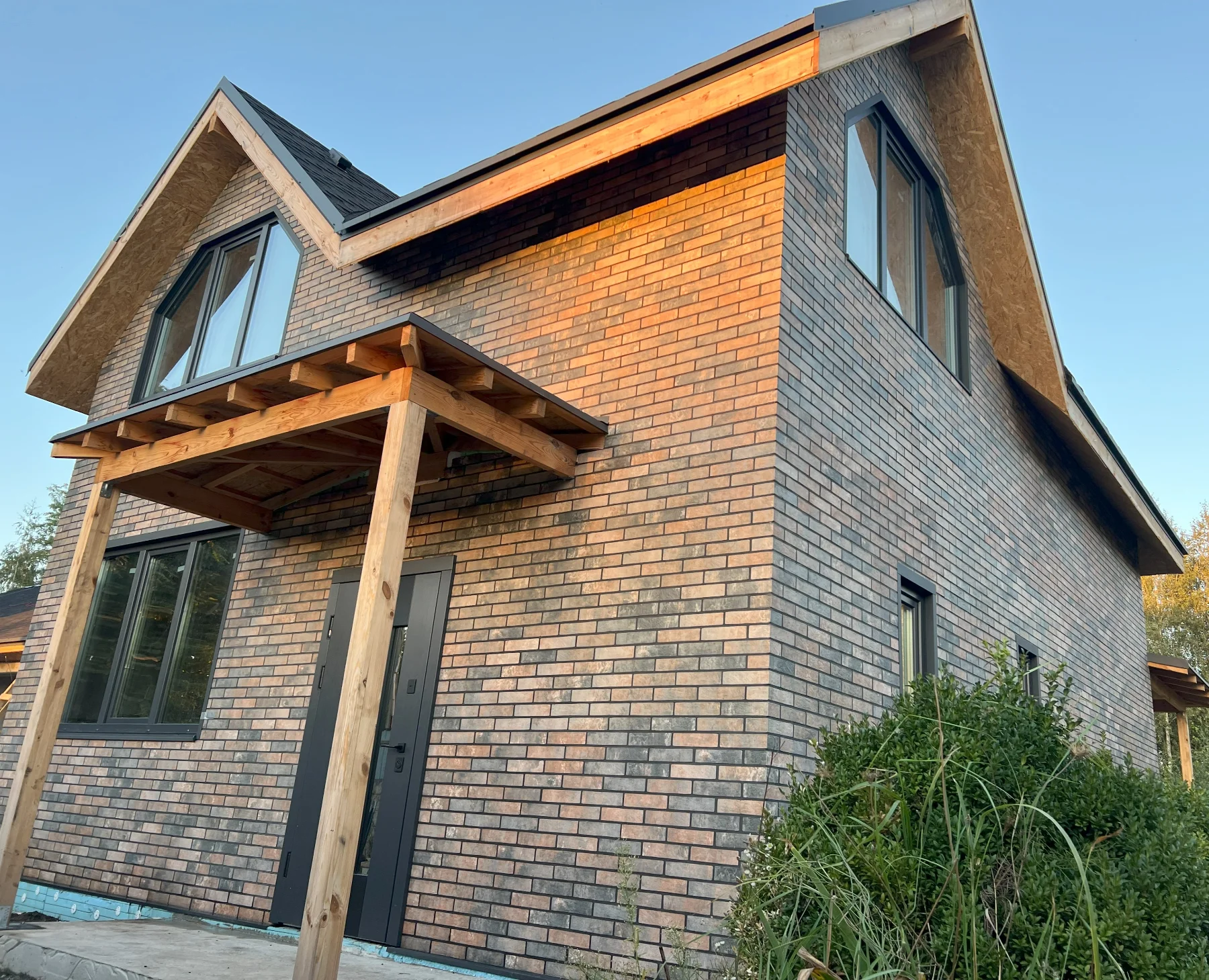 Плитка Klinker-Brick-OrangeПроєкт – 523 Будинок Київська обл 2