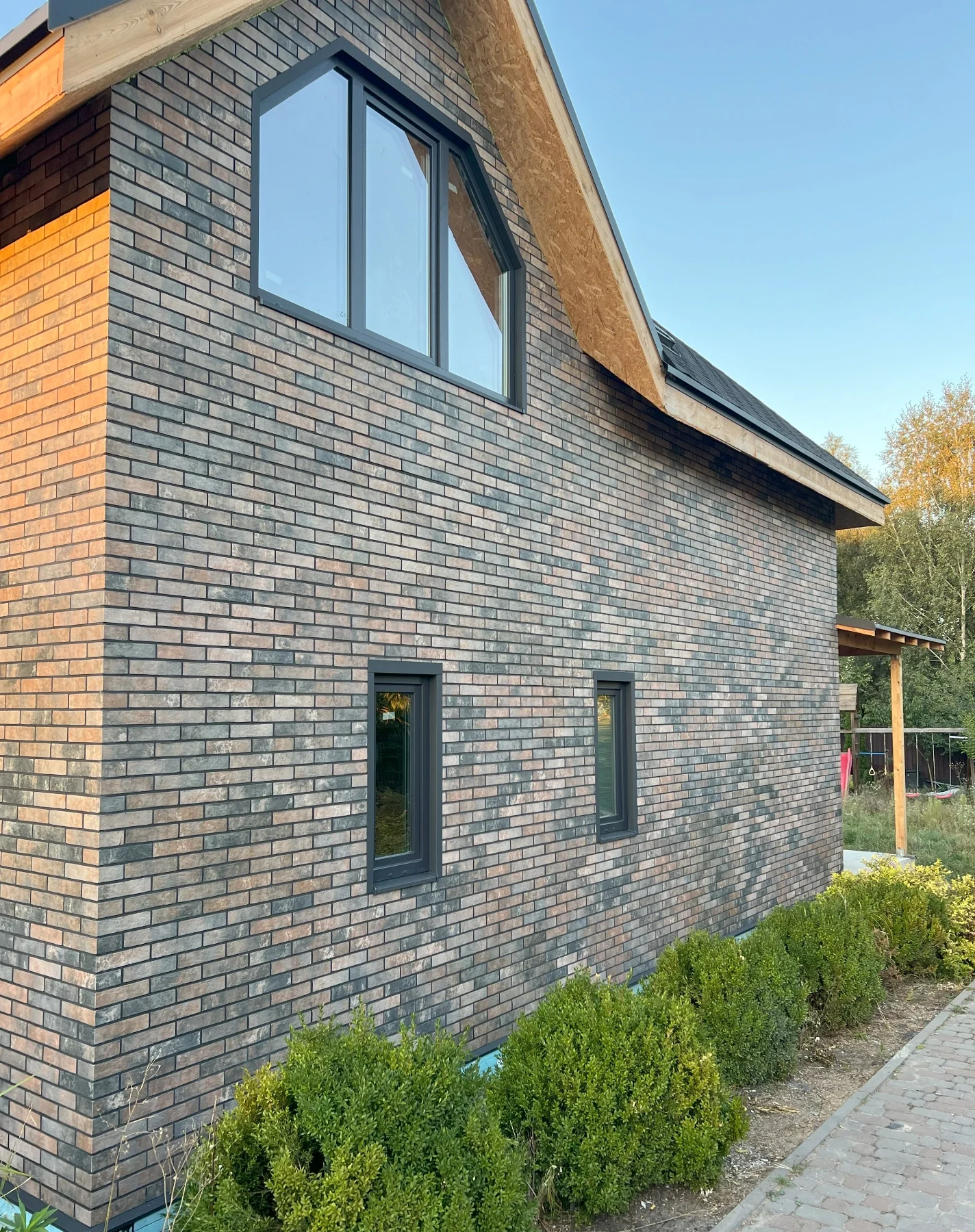 Плитка Klinker-Brick-OrangeПроєкт – 523 Будинок Київська обл 3